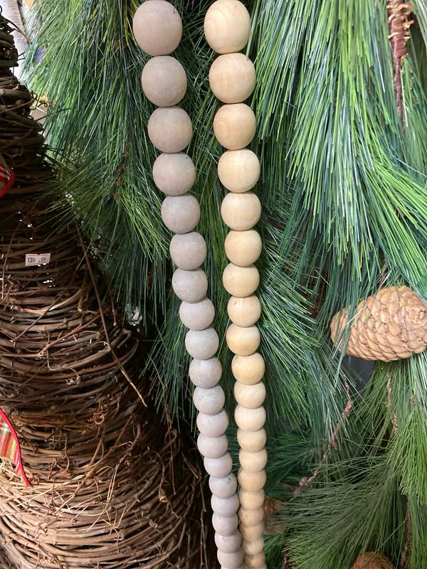 Wooden Bead Garland Wooden Bead Garland