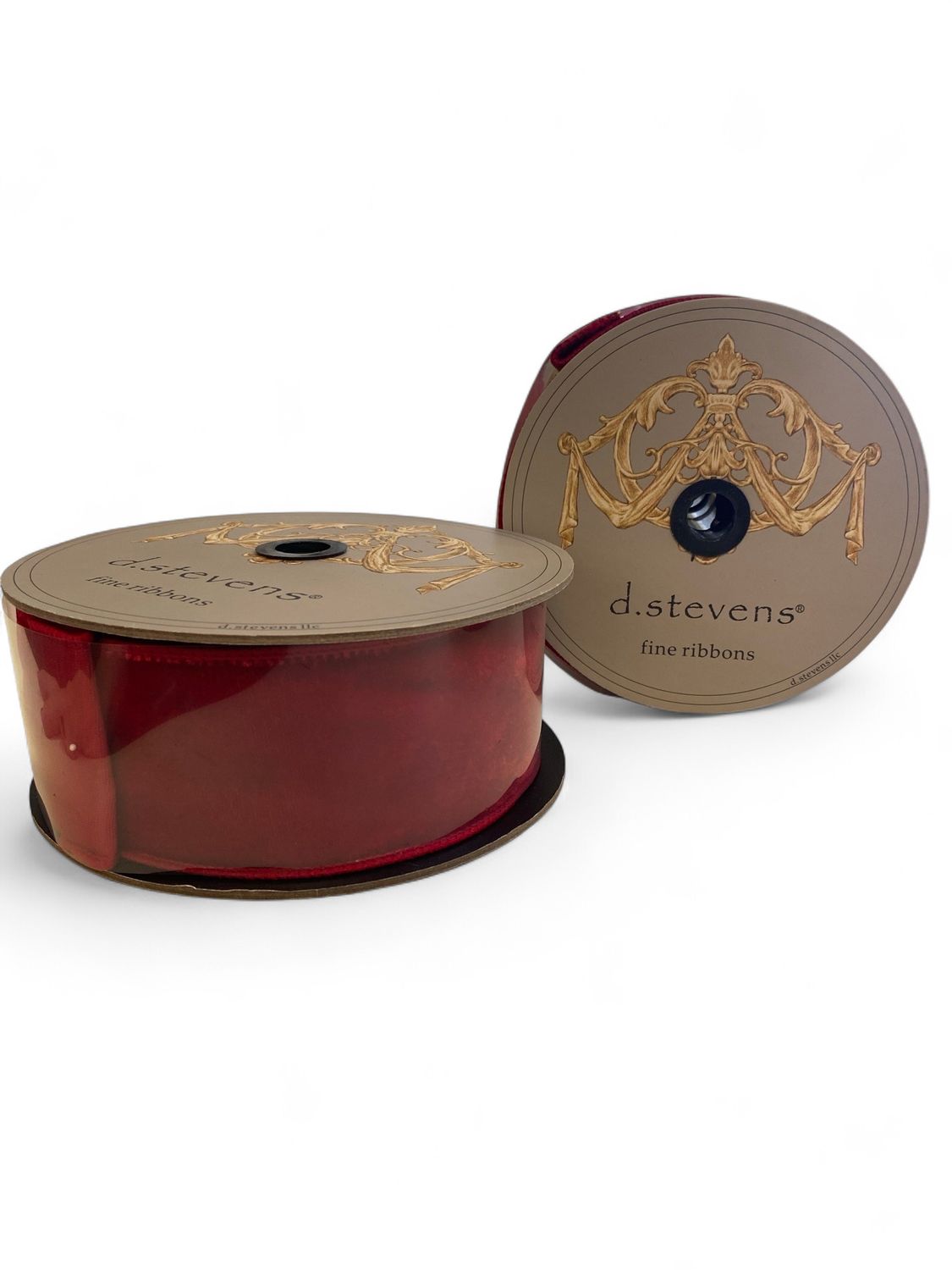 10yd x 2.5” d. stevens Jubilee Red Velvet Ribbon 10yd x 2.5” d. stevens Jubilee Red Velvet Ribbon