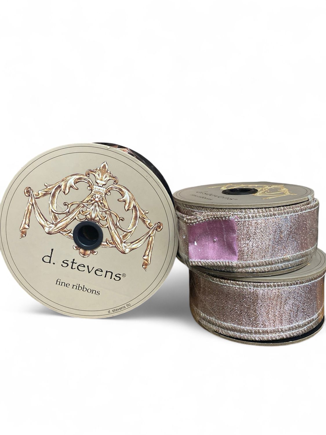 10yd x 1.5” d. stevens Sparkly Pink Ribbon 10yd x 1.5” d. stevens Sparkly Pink Ribbon