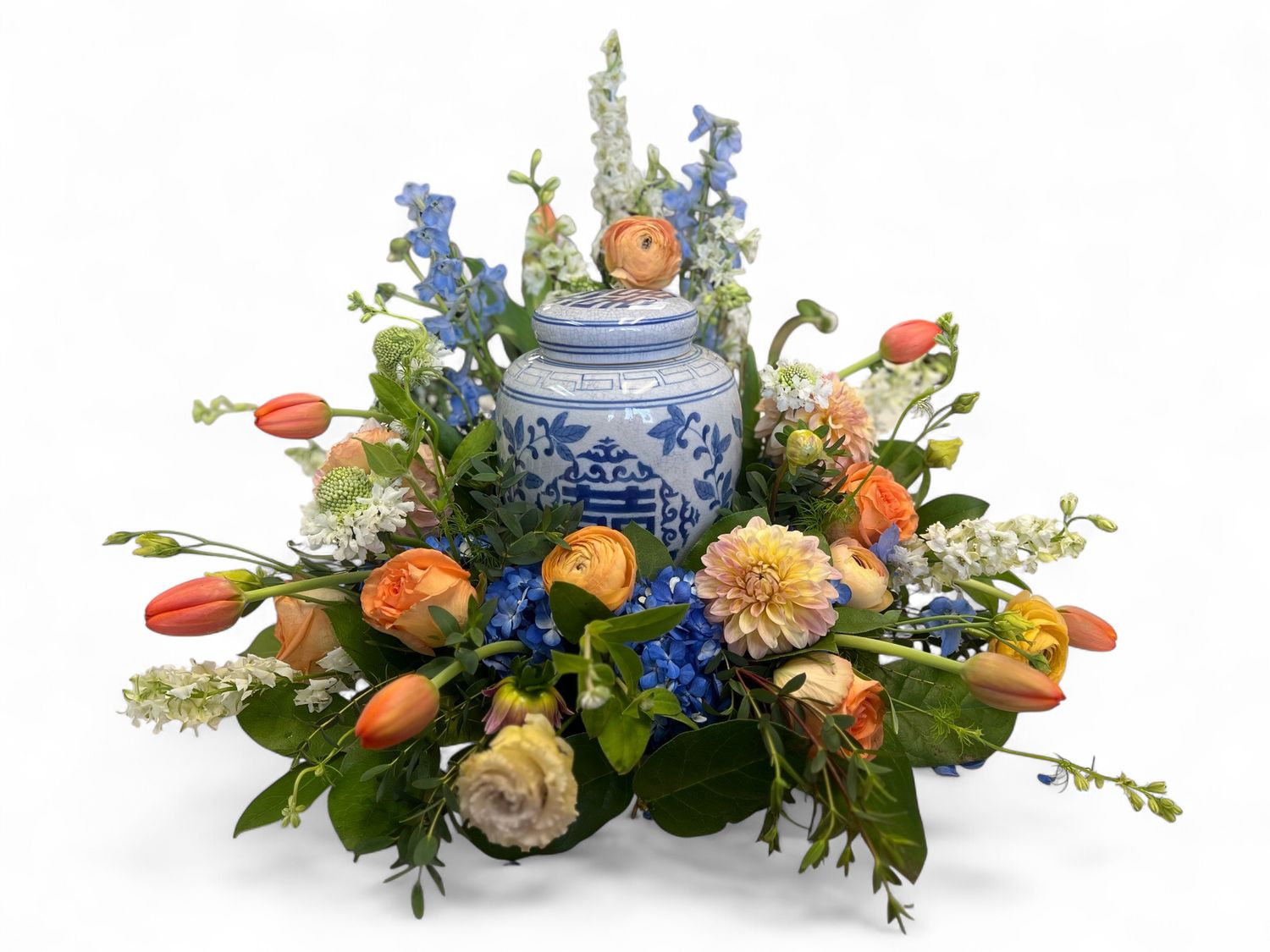 Floral Ring For Cremation Urn Floral Ring For Cremation Urn