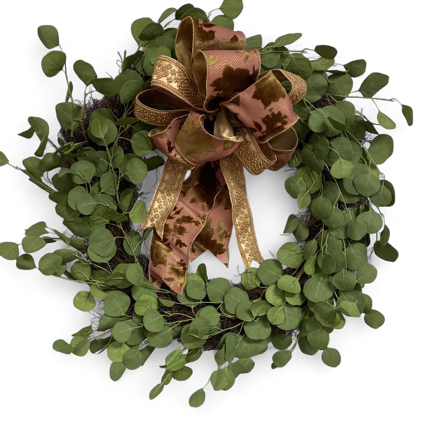 Silver Dollar Eucalyptus Wreath Silver Dollar Eucalyptus Wreath