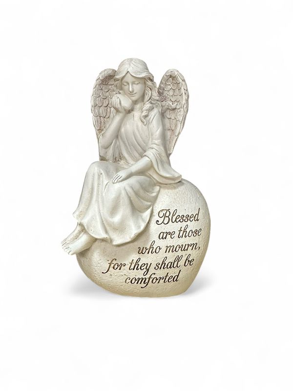 Sitting Angel Statuette