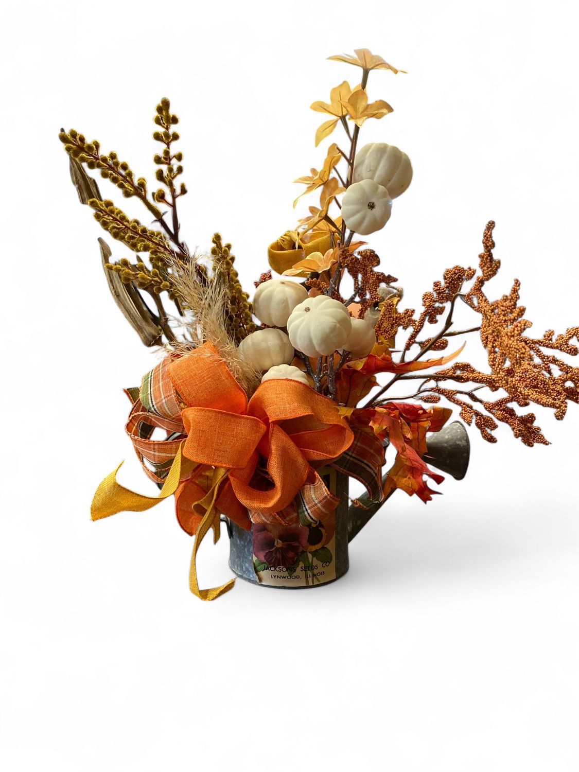 Decorative Fall Watering Pot