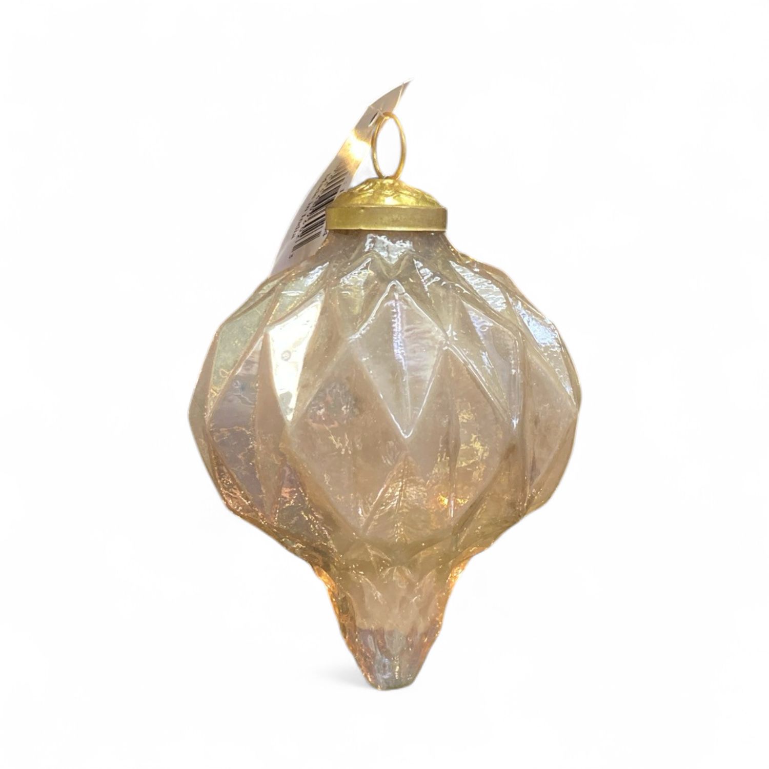 Teardrop Glass Ornament