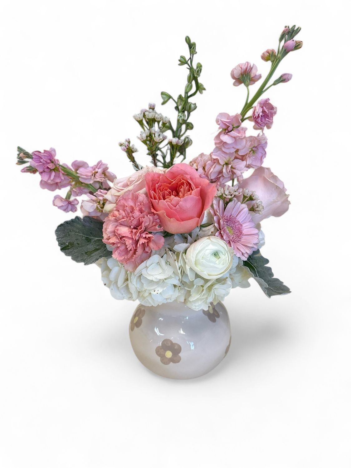 Petunia Vase with florals Petunia Vase with florals