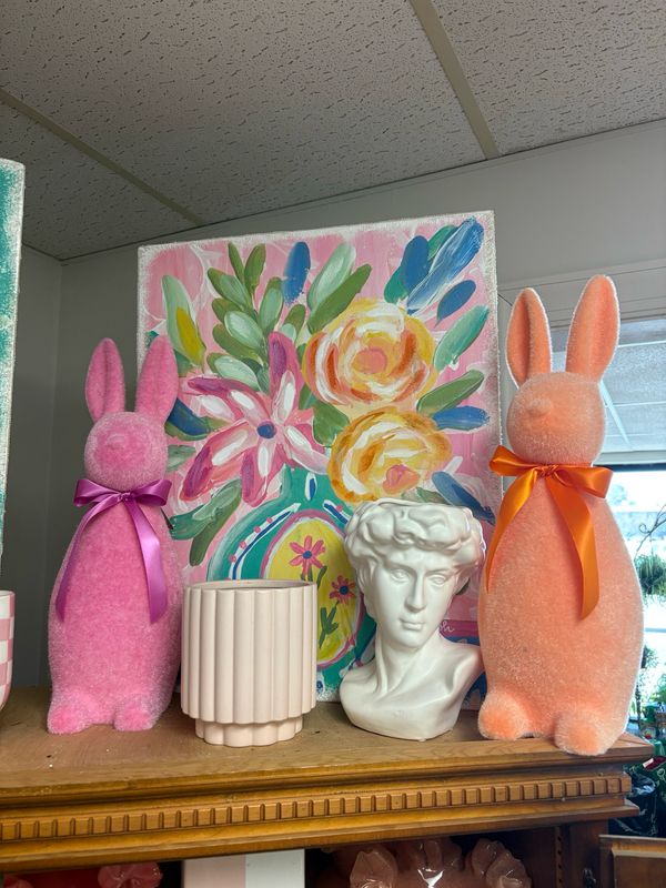 Floral whimsy painting