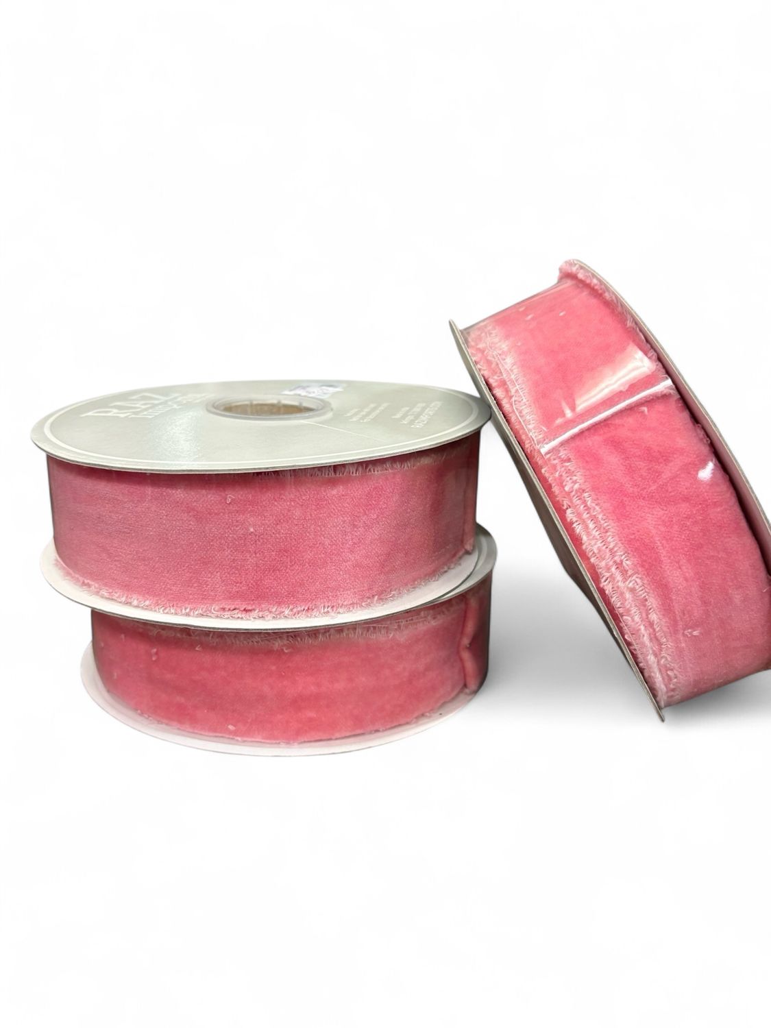 Velvet torn edge ribbon (Mauve) Velvet torn edge ribbon (Mauve)