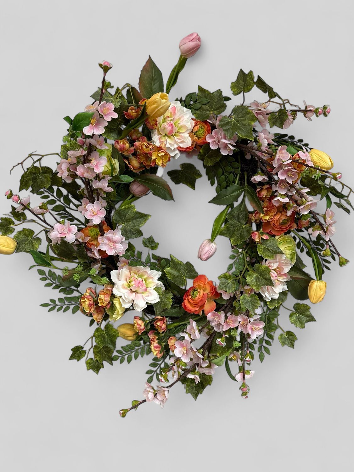 Bright pastel wreath