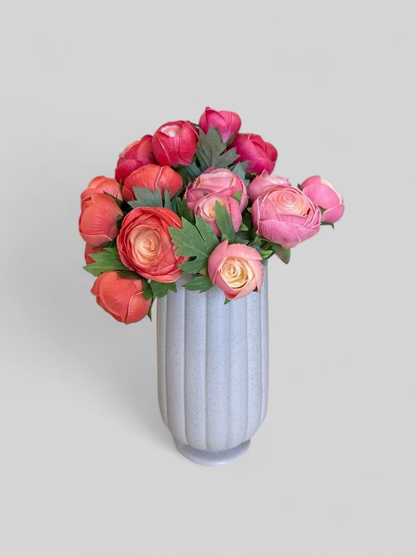 Real touch faux Ranunculus bundle