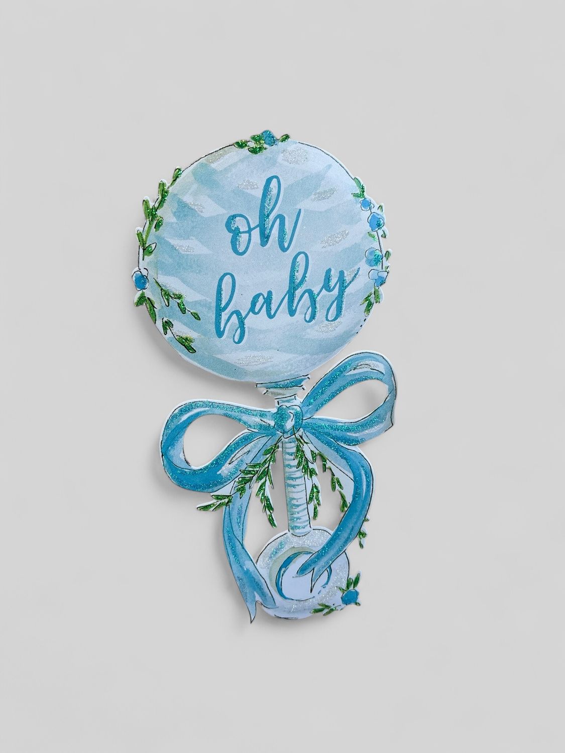 Baby Rattle Door Hanger-Boy