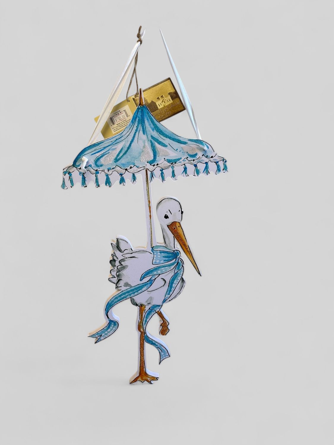 Stork Door Hanger-Boy