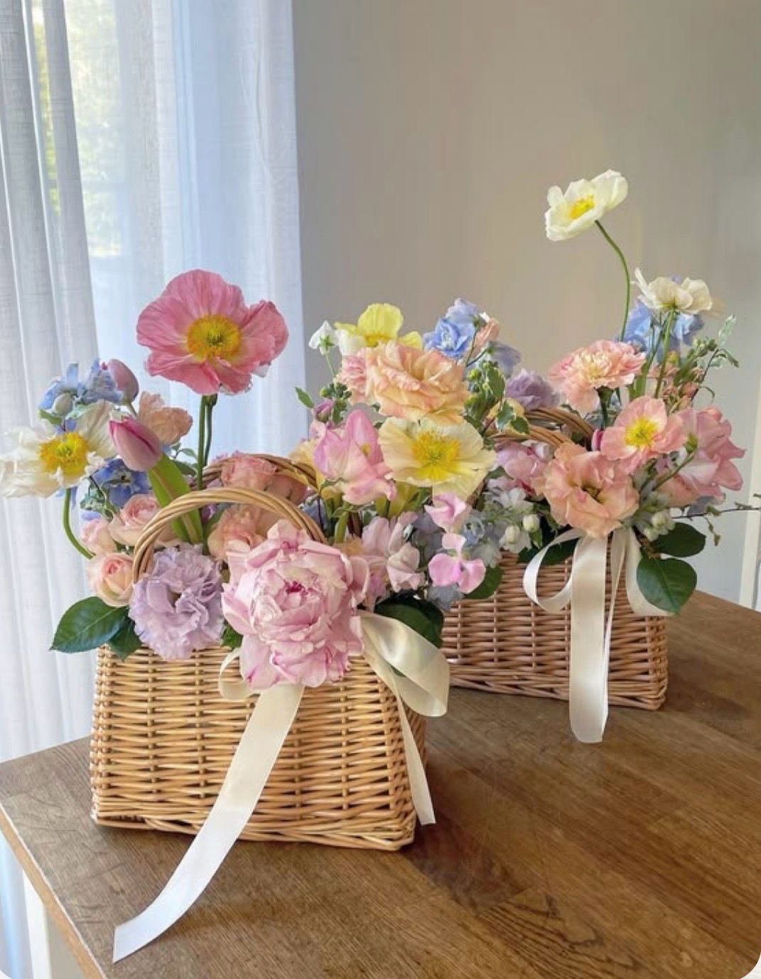 Basket Bouquet Class At Blessing Rd Flower Farm