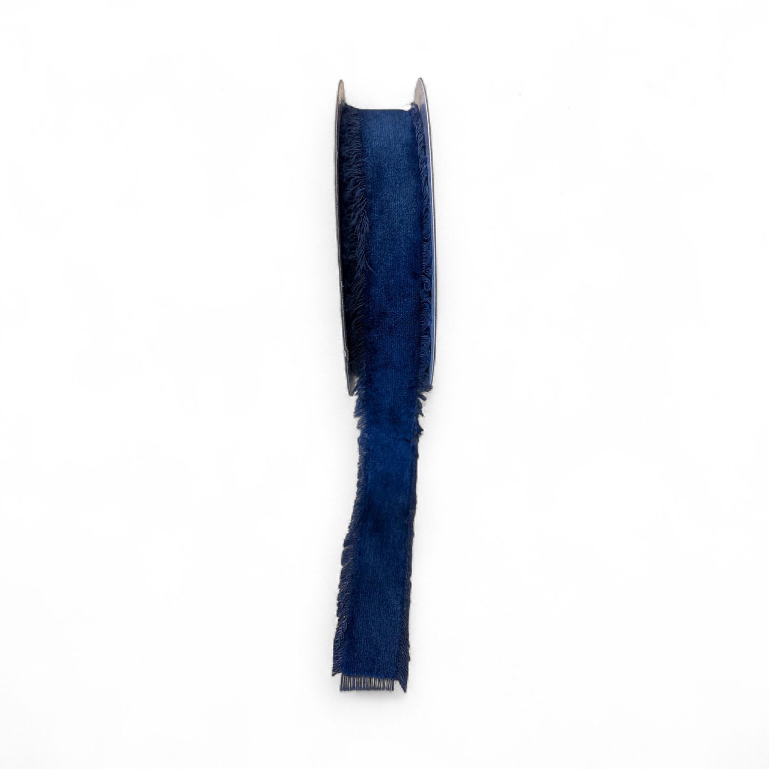 1x10yd frayed edge navy velvet ribbon 1x10yd frayed edge navy velvet ribbon
