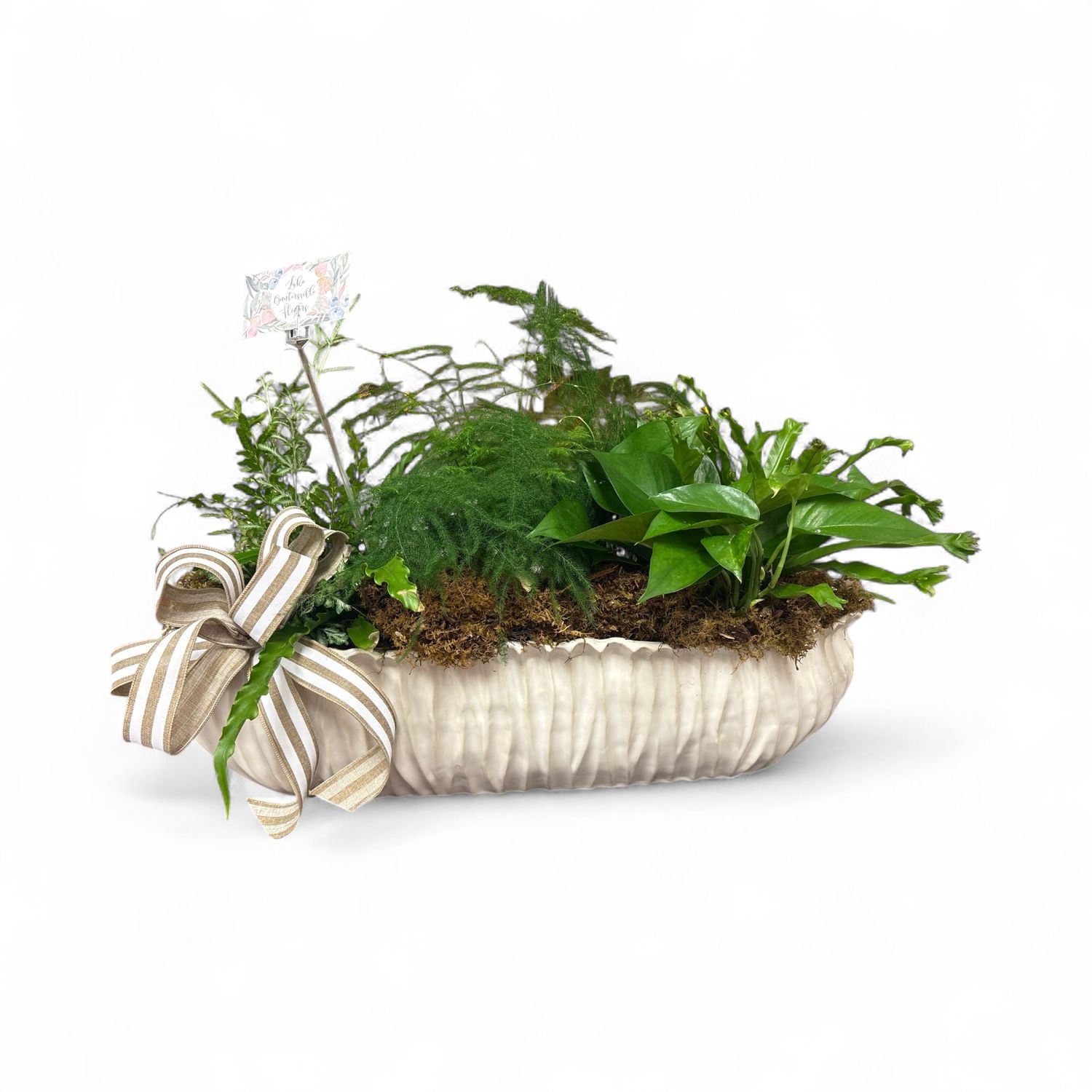 Capitola Trough with plants Capitola Trough with plants
