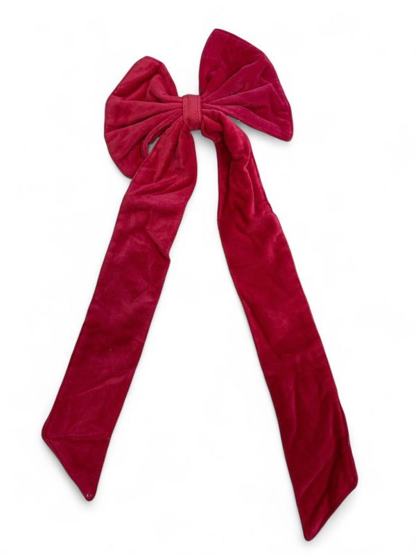 Handmade Red velvet Bow
