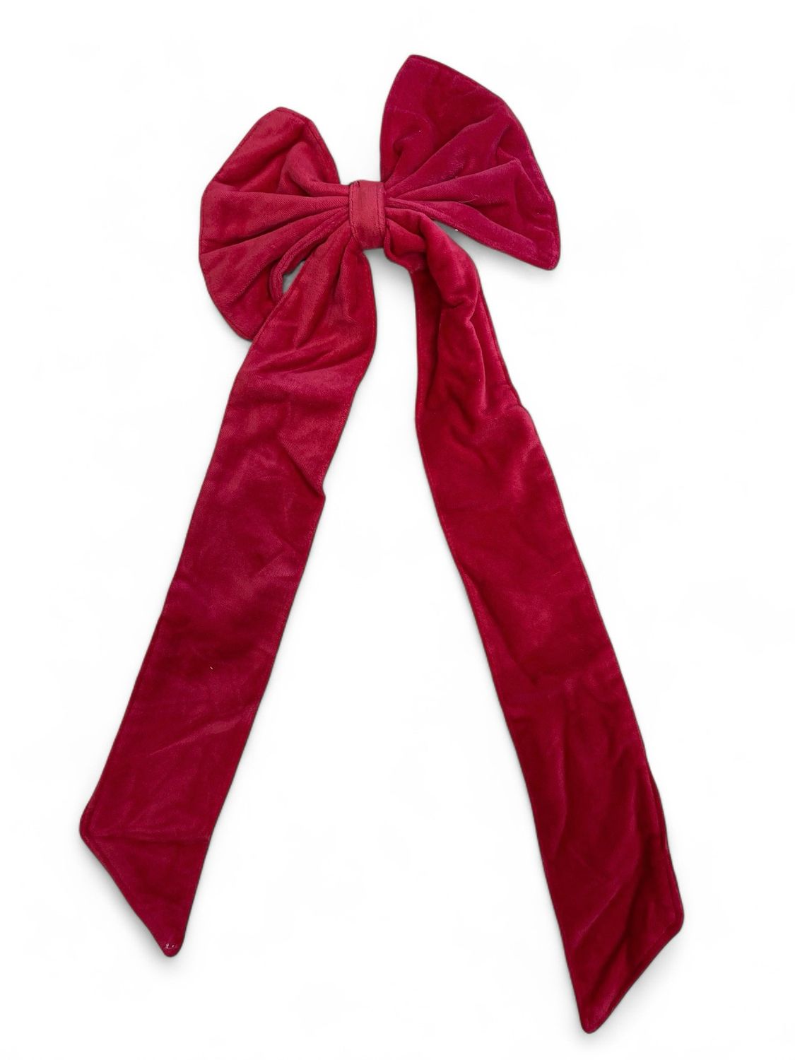 Handmade Red velvet Bow