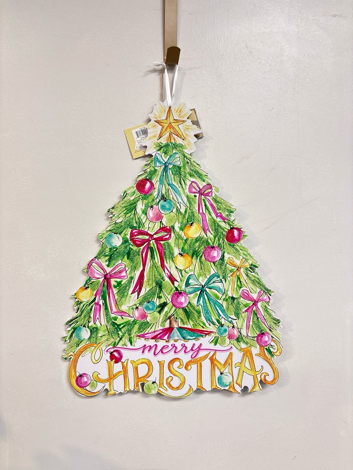 Merry Christmas Door hanger
