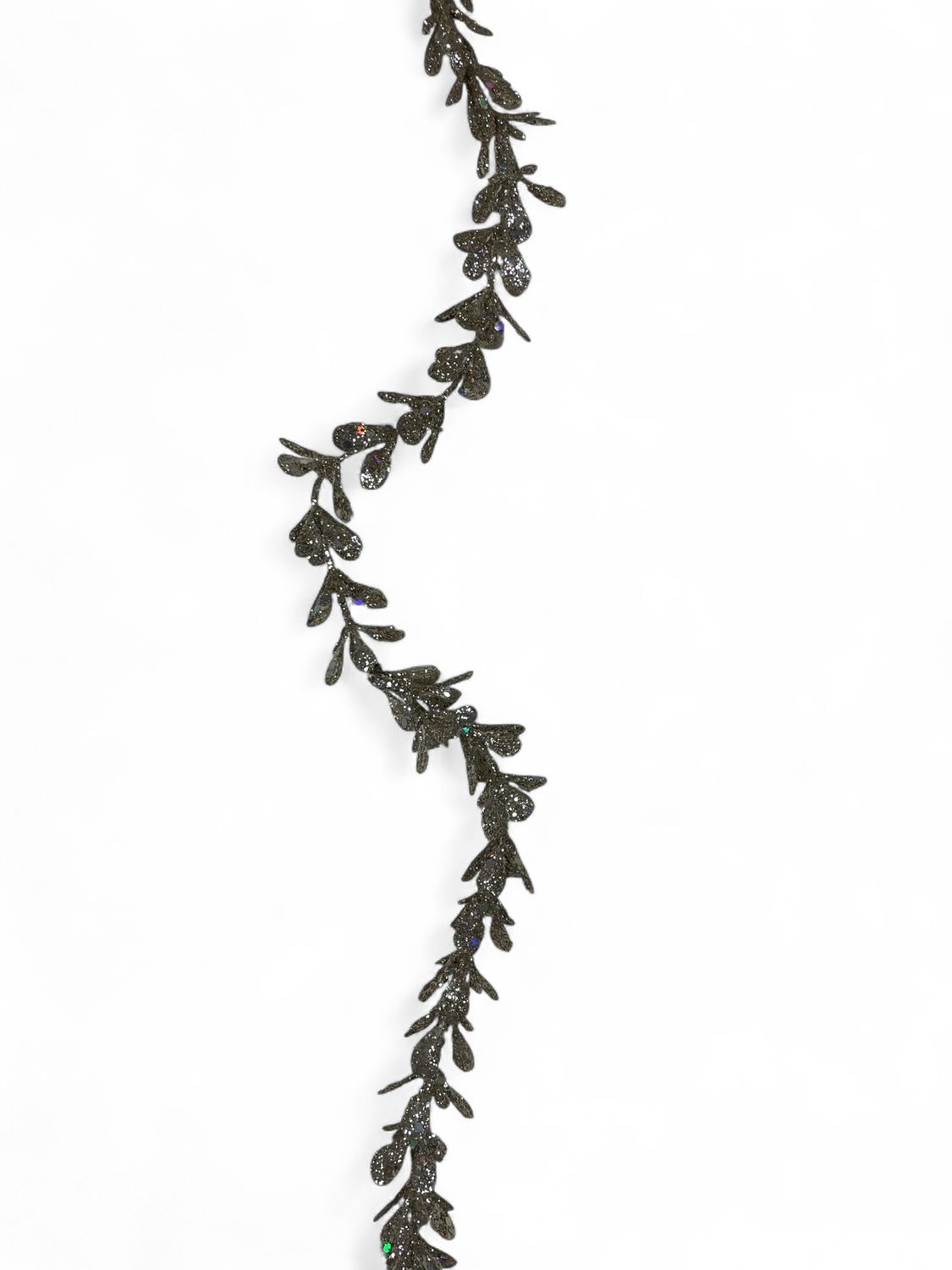 Glitter boxwood garland