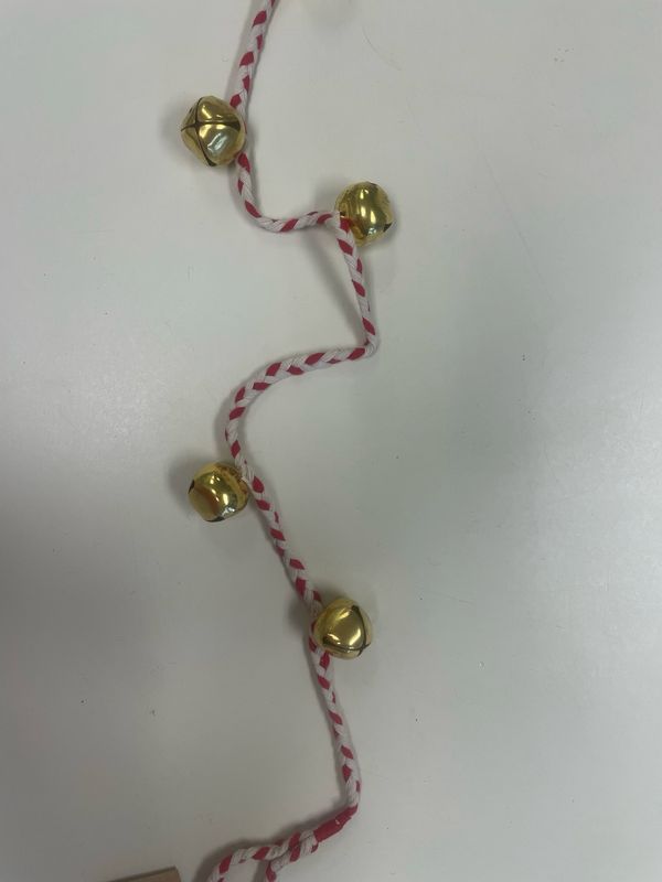 Gold Jingle bell garland