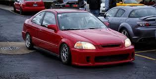 BYS STYLE BUMPER EK PRE FACELIFT BACKYARD AIRWALKER WITH FRP LIP AERODYNAMICS