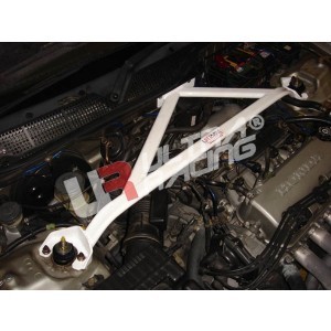 ULTRA RACING 3-POINT FRONT UPPER STRUT TOWER BAR CIVIC 91-01 DEL SOL INTEGRA