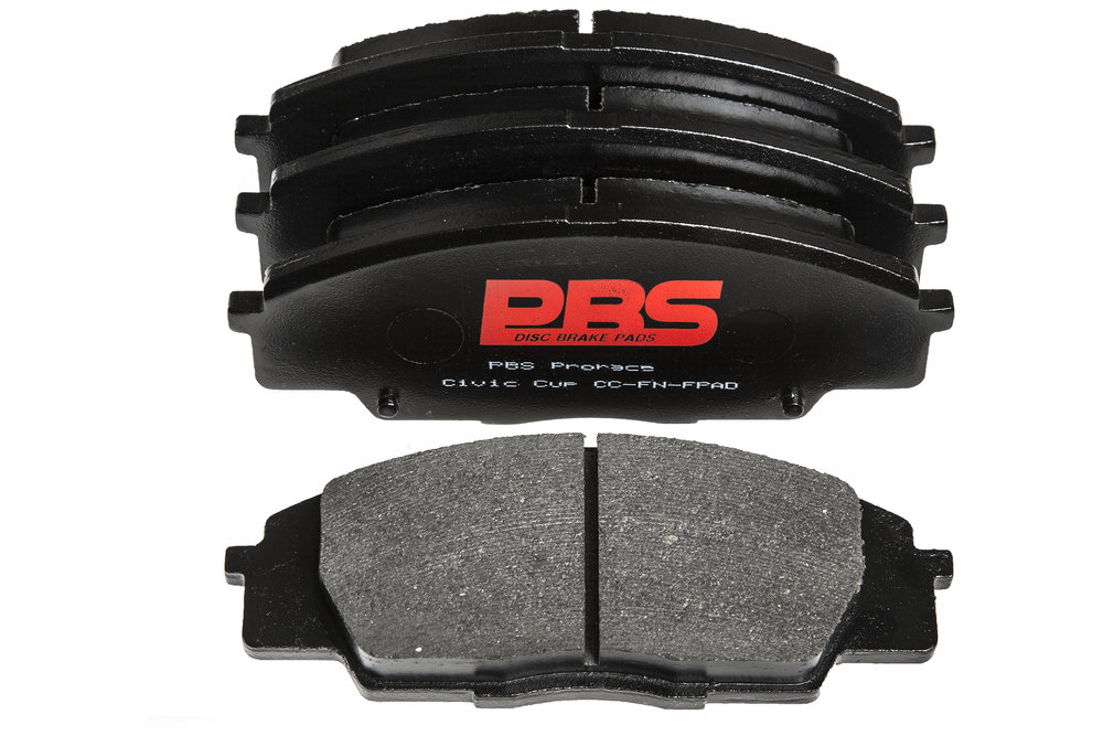 PBS FRONT BRAKE PADS 1206 DC2 ACCORD 282MM DISC PRORACE PROTRACK PBS FRONT BRAKE PADS 1206 DC2 ACCORD 282MM DISC PRORACE PROTRACK
