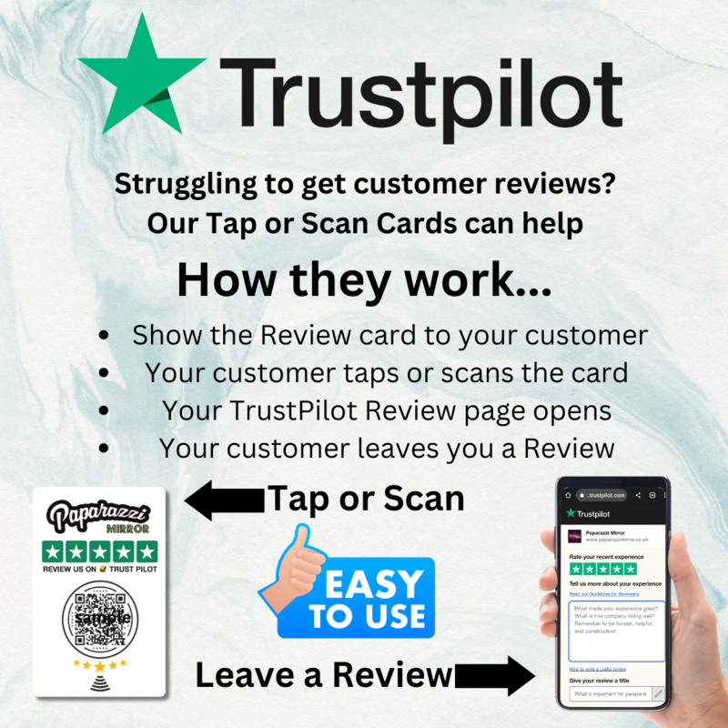 TrustPilot Review Contactless Card