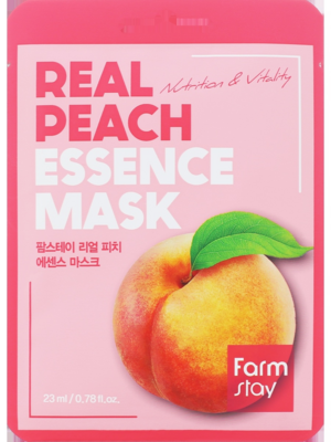 Farm Stay /Набор тканевых масок Real Peach Essence Mask 23ml*10ea