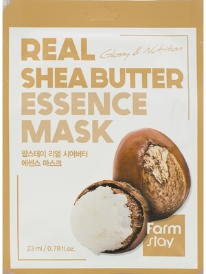 Farm Stay /Набор тканевых масок Real Sheabutter Essence Mask 23ml*10ea
