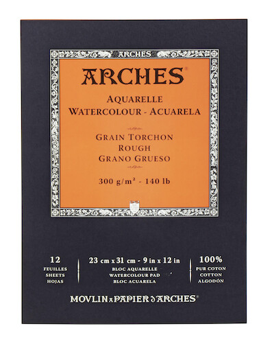 Block Arches A4 12 hojas grano grueso