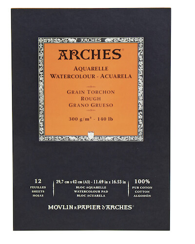Block Arches A3 grano grueso