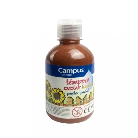 Témpera Campus 250 ml - Marrón