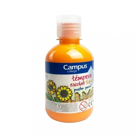Témpera Campus 250 ml - Naranja