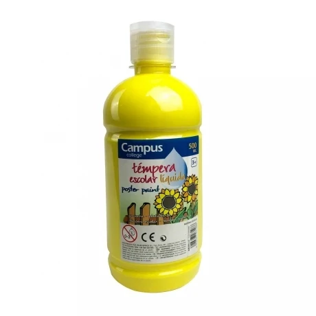 Témpera Campus 500 ml - Amarillo