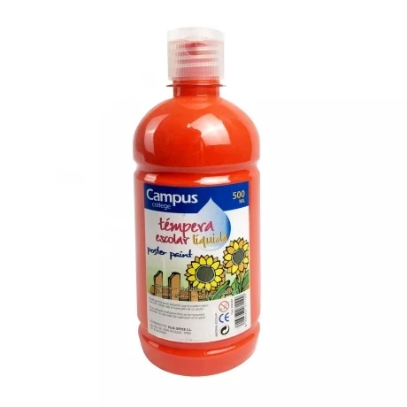 Témpera Campus 500 ml - Rojo