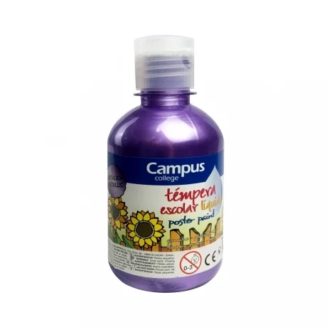 Témpera Campus Metálica 250 ml - Violeta Metálico