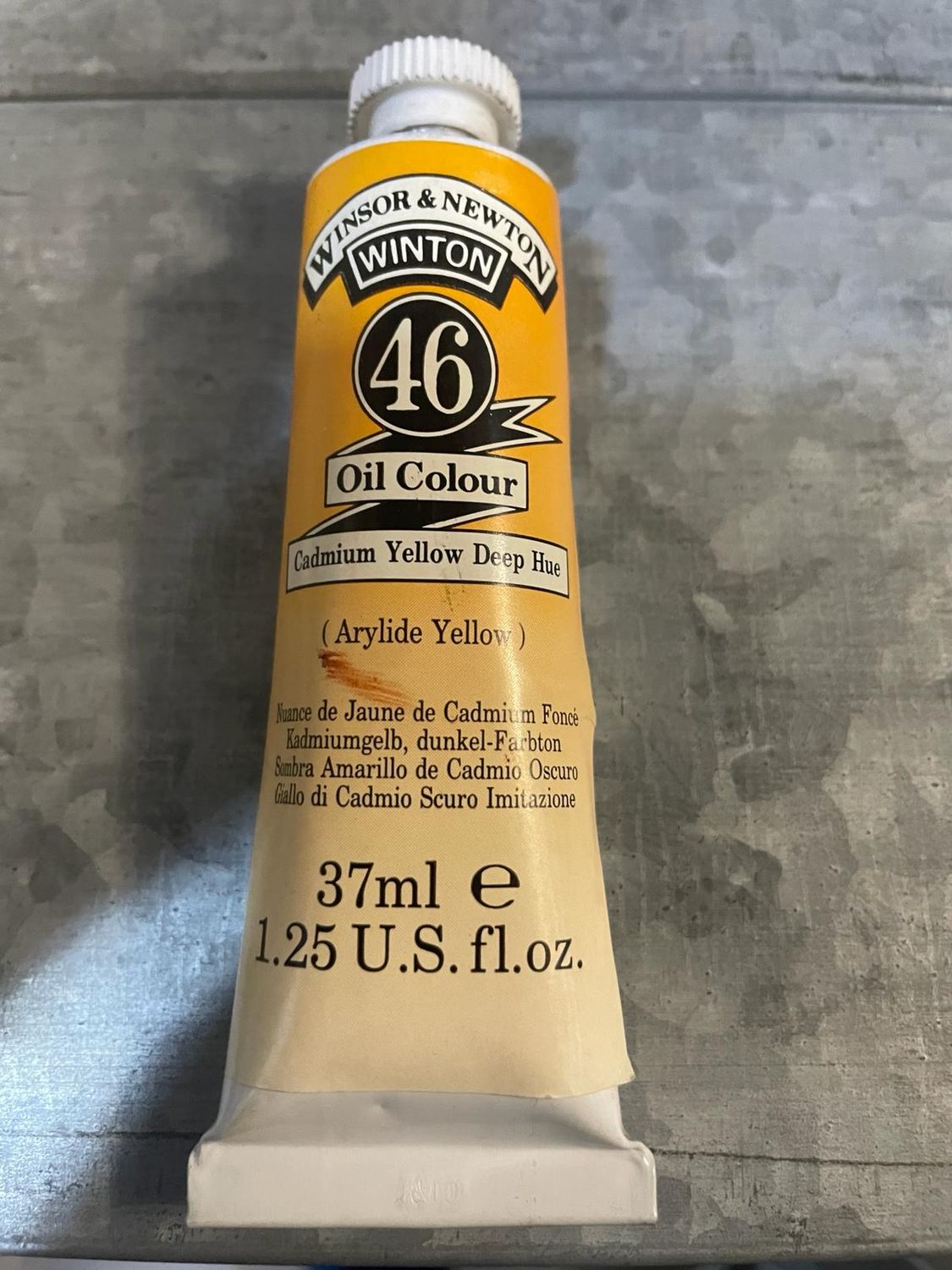 Cadium Yellow deep hue