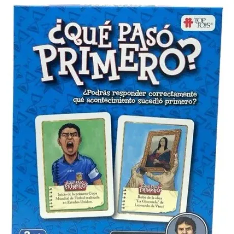 Que paso primero?