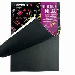 Block Campus A4 con 50 Hojas Negro
