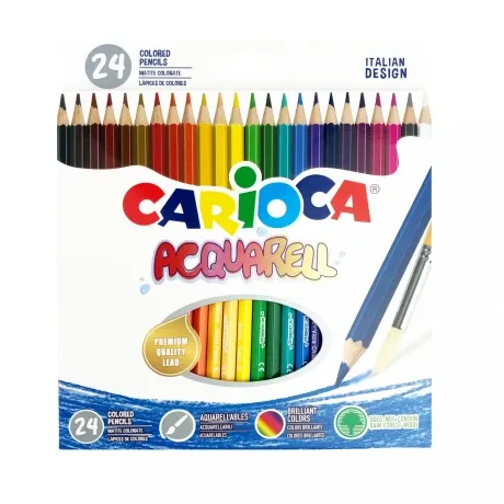 Lapices Carioca Acuarelables x 24