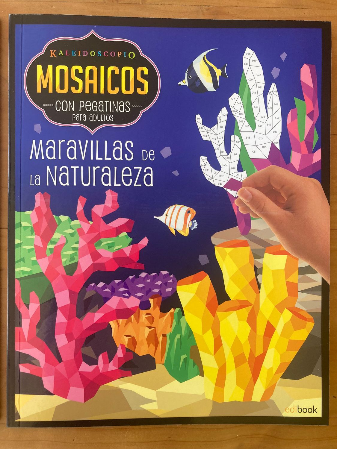 Mosaicos con pegatinas