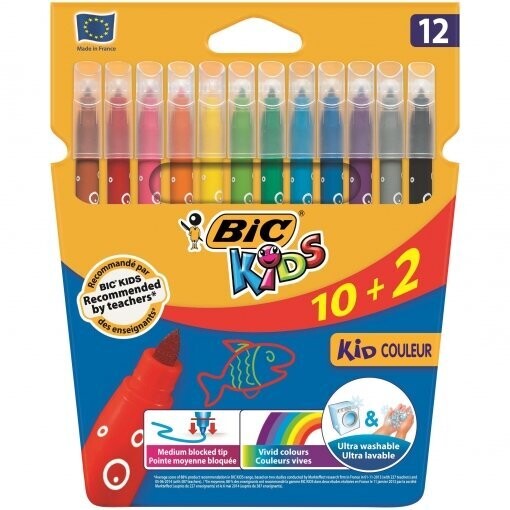 Rotuladores Bic Kids 12