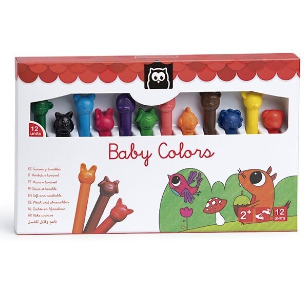 Pinturas baby colours osito 12