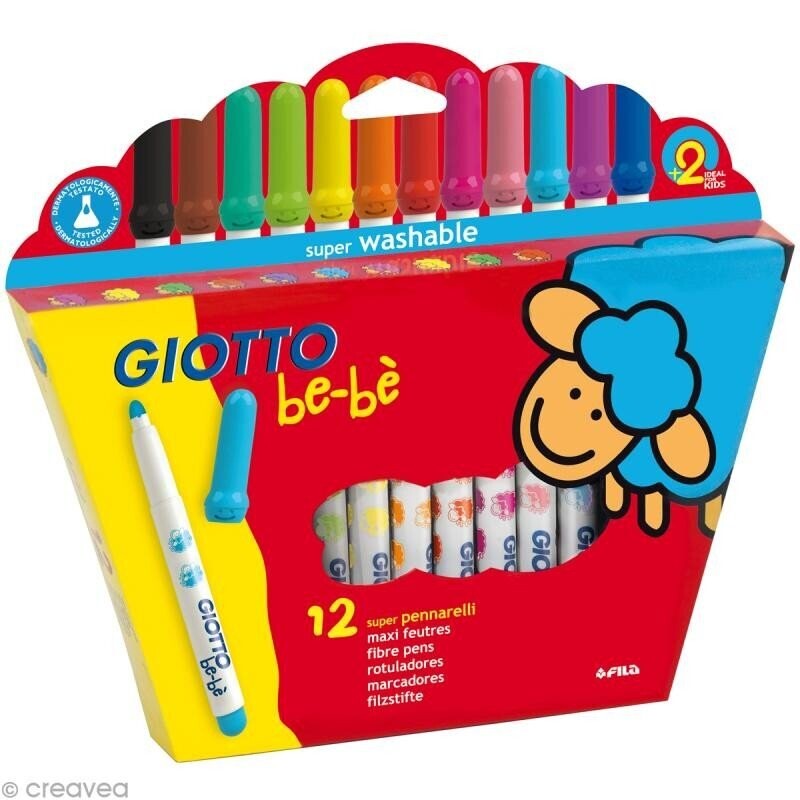 Rotuladores Giotto Be-bé 12