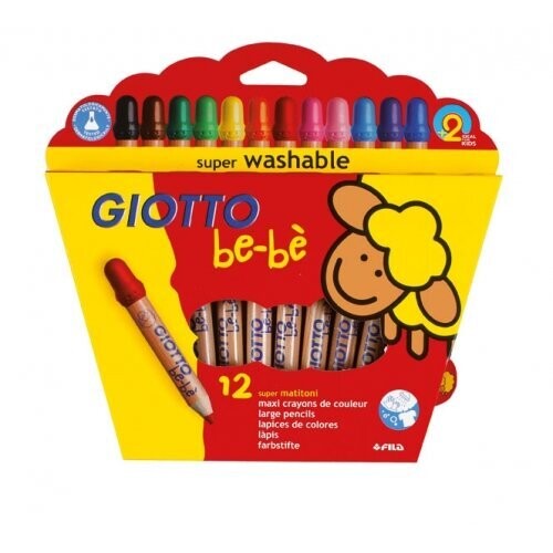 Lápices de colores Giotto be-bé 12