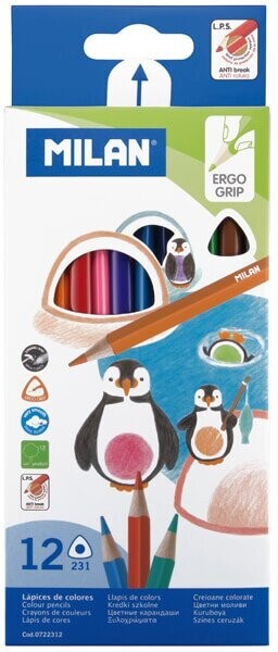 Lapiceros de colores Milan 12