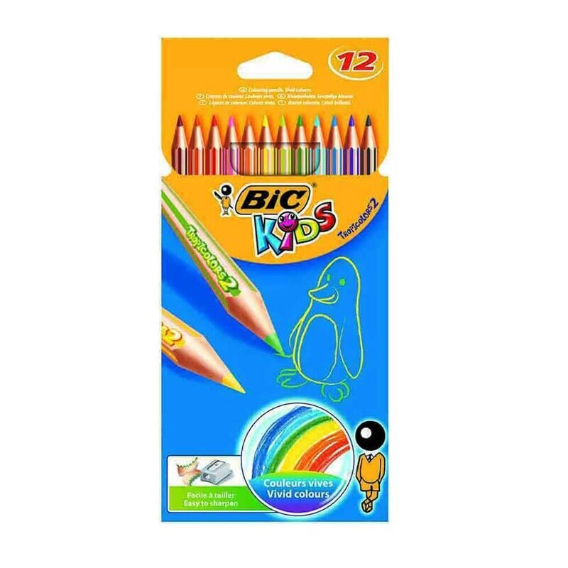 Lapiceros de colores Bic Kids 12