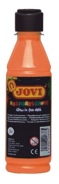 Témpera Jovi fosforescente Naranja 250ml