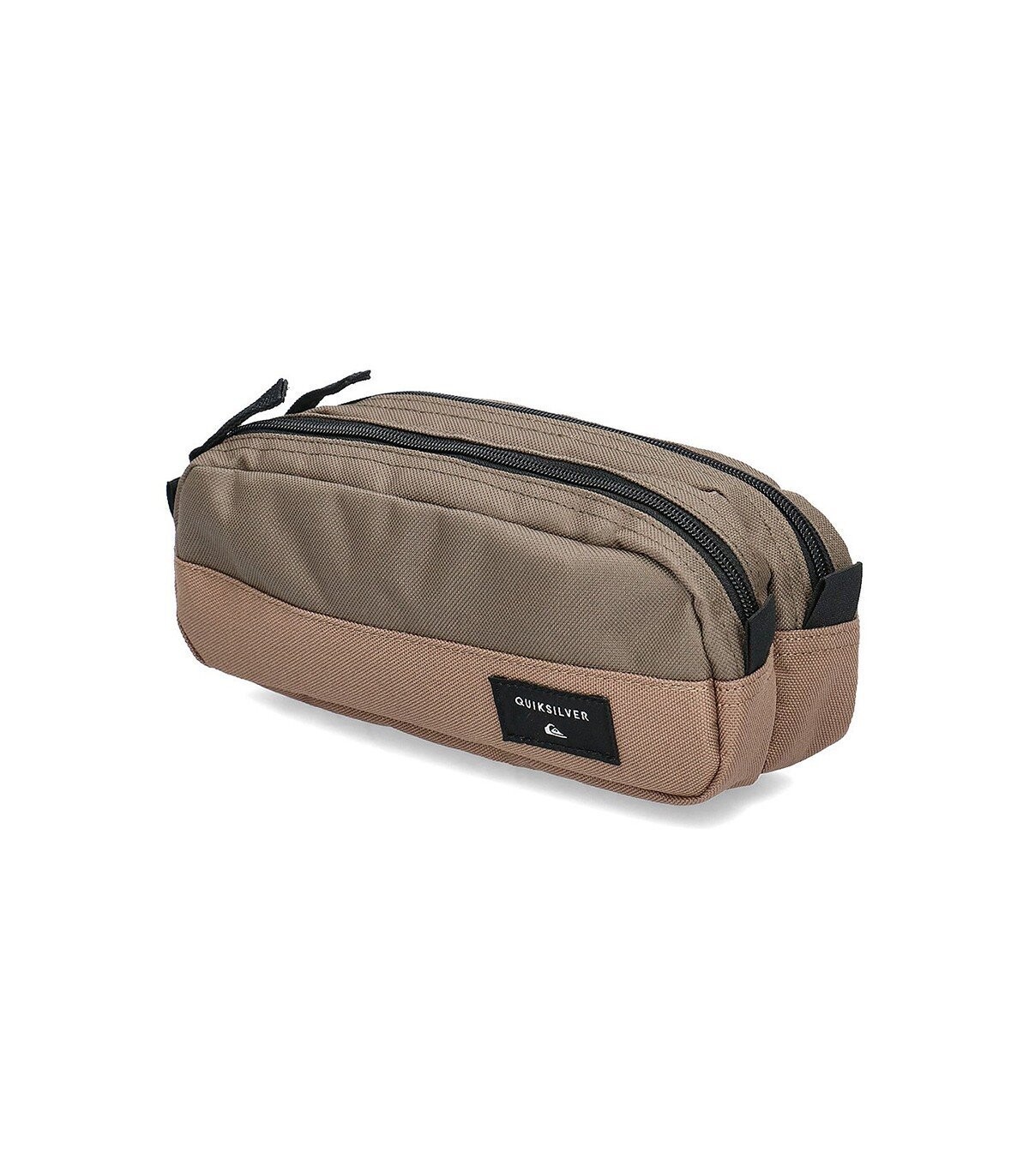 Estuche Quiksilver marrón doble
