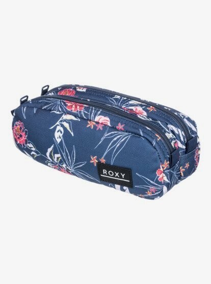 Estuche Roxy flores doble